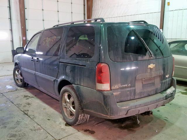 1GNDV23L95D256181 - 2005 CHEVROLET UPLANDER L Yaşıl foto 3