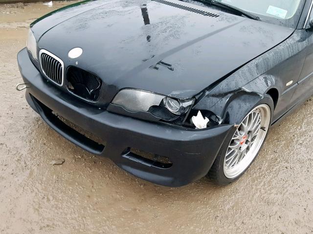 WBABN33402PG57501 - 2002 BMW 325 CI BLACK photo 9