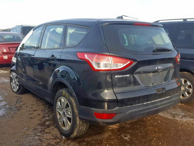 1FMCU0F7XEUA94552 - 2014 FORD ESCAPE S BLACK photo 3