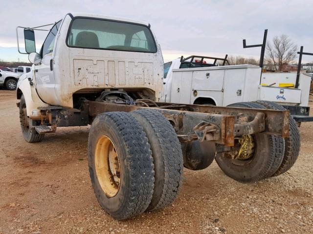 3FRNF65915V120471 - 2005 FORD F650 SUPER WHITE photo 3