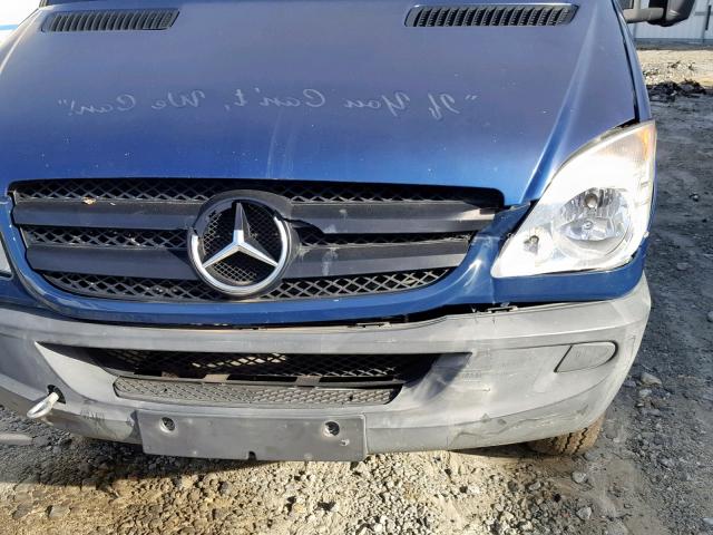 WDAPF3CC5C9511677 - 2012 MERCEDES-BENZ SPRINTER 3 BLUE photo 9