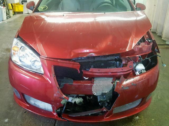 1G2ZM177384148592 - 2008 PONTIAC G6 GXP RED photo 9