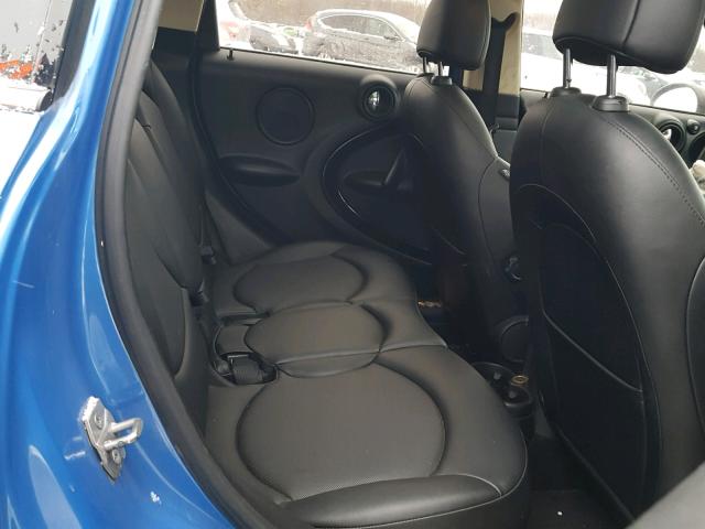 WMWZC5C50EWP39874 - 2014 MINI COOPER S C BLUE photo 6