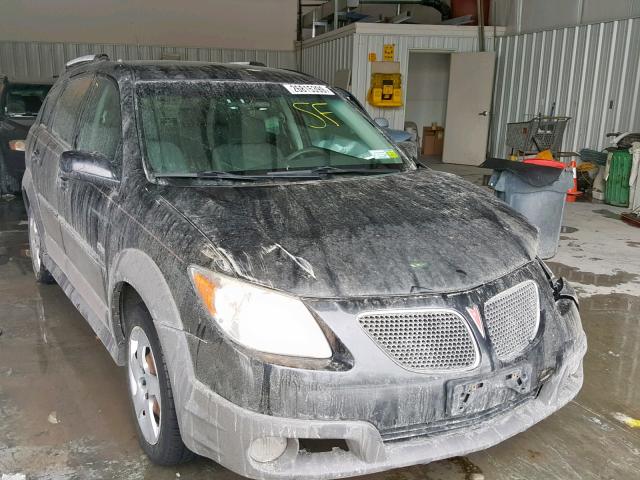 5Y2SL65867Z420062 - 2007 PONTIAC VIBE BLACK photo 1