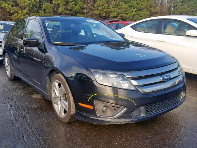 3FAHP0KC0BR148096 - 2011 FORD FUSION SPO BLACK photo 1