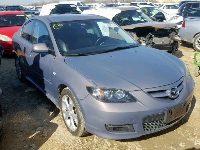 JM1BK323681115364 - 2008 MAZDA 3 S GRAY photo 1