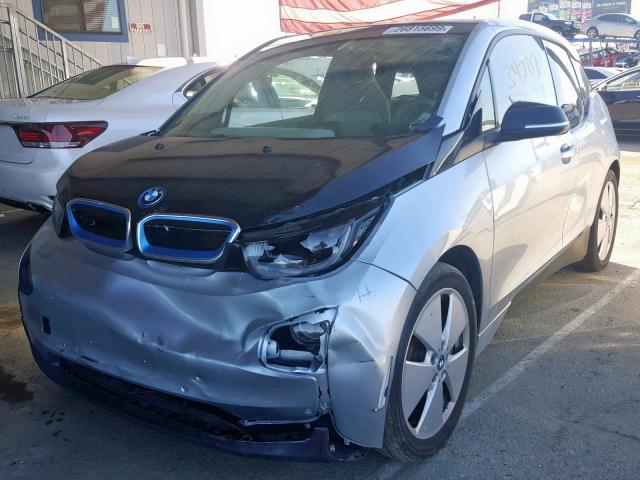 WBY1Z4C57GV508017 - 2016 BMW I3 REX SILVER photo 2