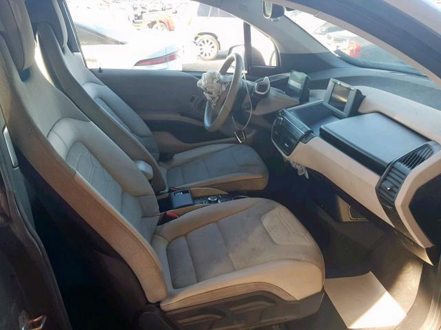 WBY1Z4C57GV508017 - 2016 BMW I3 REX SILVER photo 5