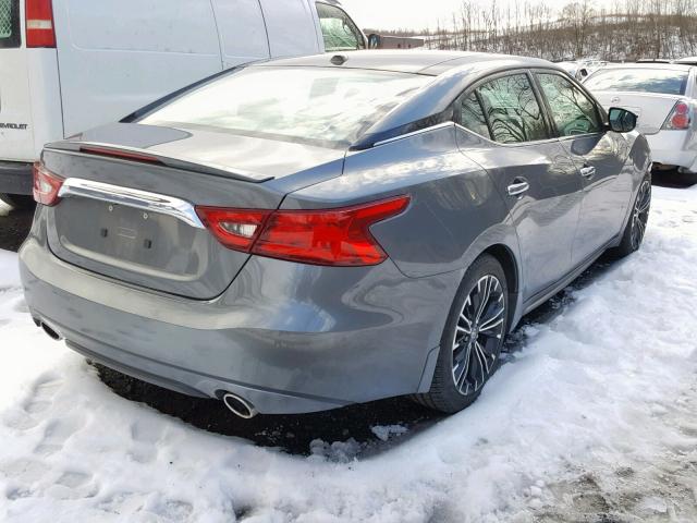 1N4AA6AP9GC447747 - 2016 NISSAN MAXIMA 3.5 GRAY photo 4