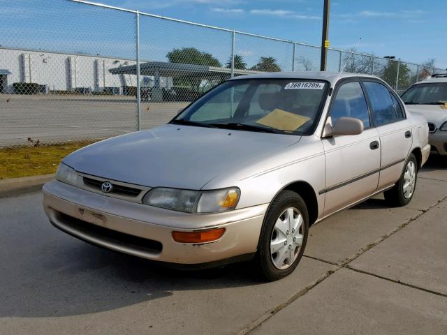 1NXBB02E1VZ524717 - 1997 TOYOTA COROLLA DX TAN photo 2