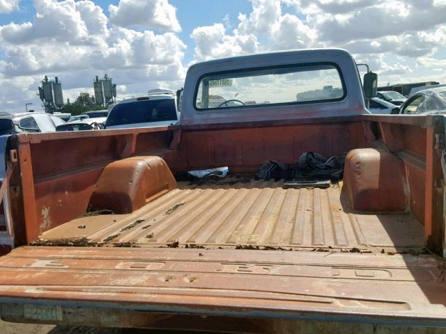 F10GRG97921 - 1970 FORD F100 SILVER photo 6