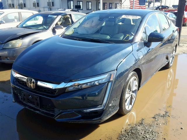 JHMZC5F15JC007942 - 2018 HONDA CLARITY GREEN photo 2