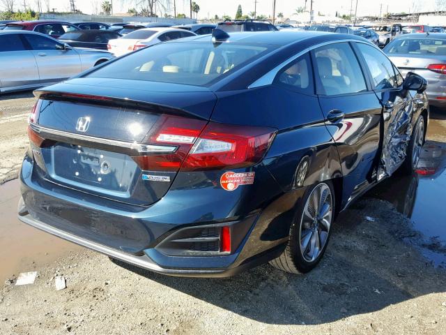 JHMZC5F15JC007942 - 2018 HONDA CLARITY GREEN photo 4