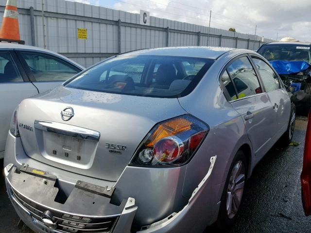 1N4BL2AP7AN503218 - 2010 NISSAN ALTIMA SR SILVER photo 4