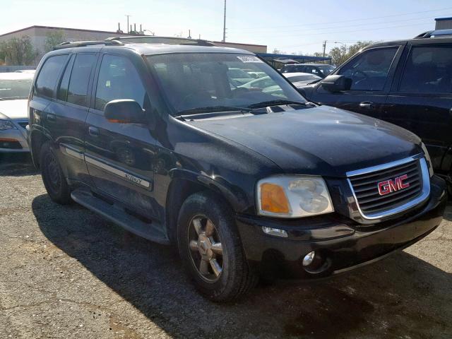 1GKDT13S522423115 - 2002 GMC ENVOY BLACK photo 1