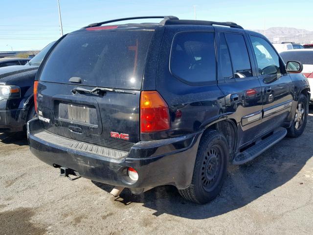 1GKDT13S522423115 - 2002 GMC ENVOY BLACK photo 4