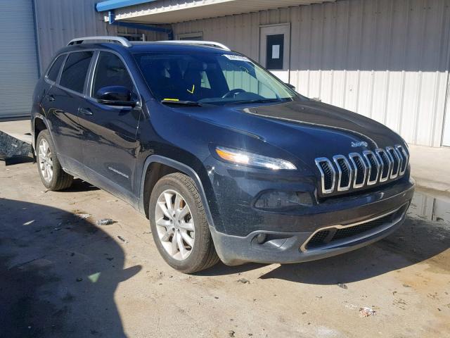 1C4PJLDB7GW247564 - 2016 JEEP CHEROKEE L BLACK photo 1