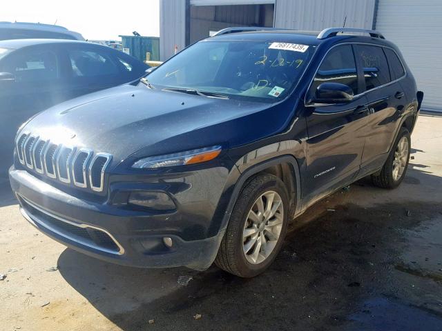 1C4PJLDB7GW247564 - 2016 JEEP CHEROKEE L BLACK photo 2