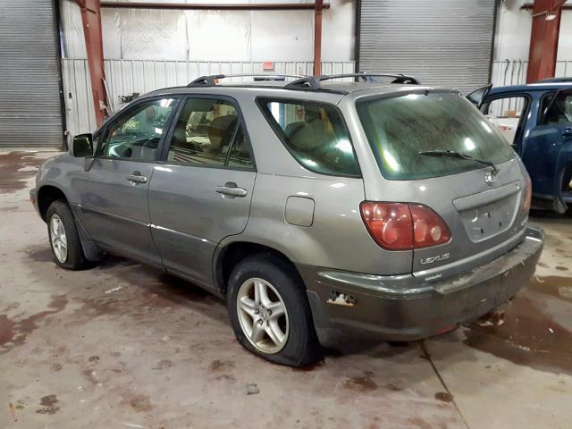 JT6HF10U5Y0102875 - 2000 LEXUS RX 300 GRAY photo 3