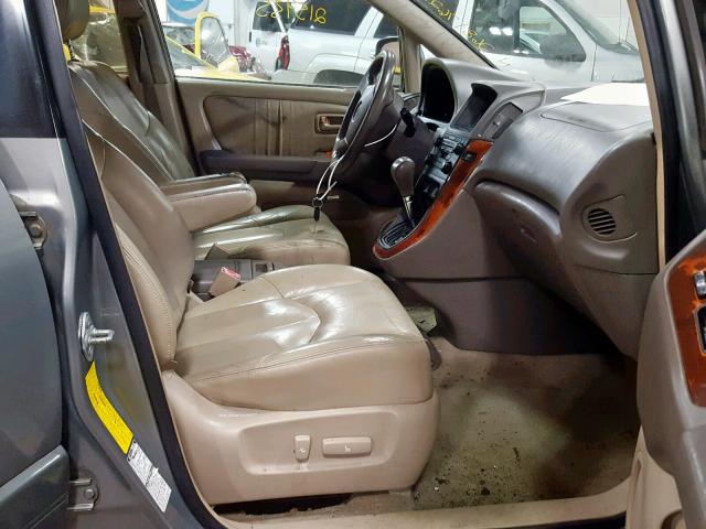 JT6HF10U5Y0102875 - 2000 LEXUS RX 300 GRAY photo 5