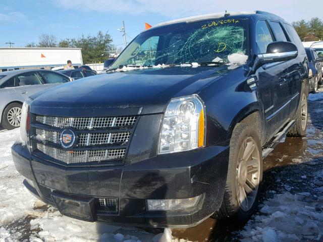 1GYS4CEF6CR318856 - 2012 CADILLAC ESCALADE P BLACK photo 2