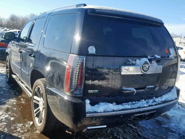 1GYS4CEF6CR318856 - 2012 CADILLAC ESCALADE P BLACK photo 3