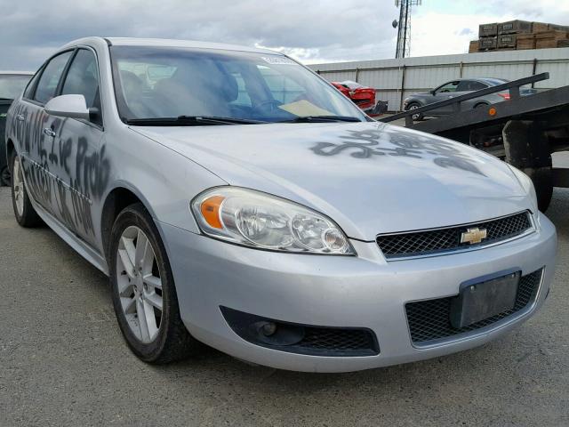 2G1WC5E34D1238096 - 2013 CHEVROLET IMPALA LTZ SILVER photo 1