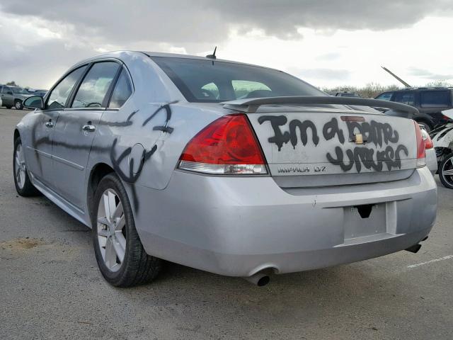 2G1WC5E34D1238096 - 2013 CHEVROLET IMPALA LTZ SILVER photo 3