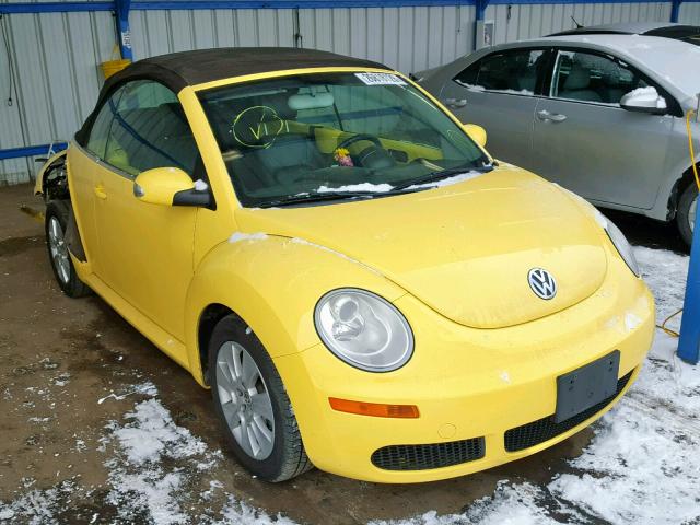 3VWPF31Y28M407469 - 2008 VOLKSWAGEN NEW BEETLE Sarı foto 1