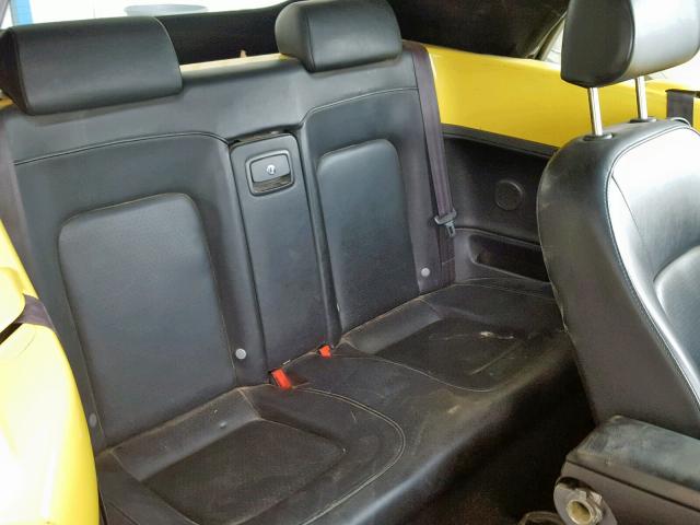3VWPF31Y28M407469 - 2008 VOLKSWAGEN NEW BEETLE Sarı foto 6