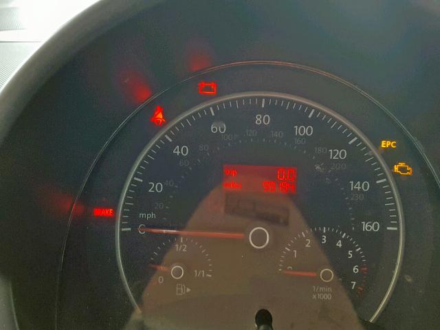 3VWPF31Y28M407469 - 2008 VOLKSWAGEN NEW BEETLE Sarı foto 8