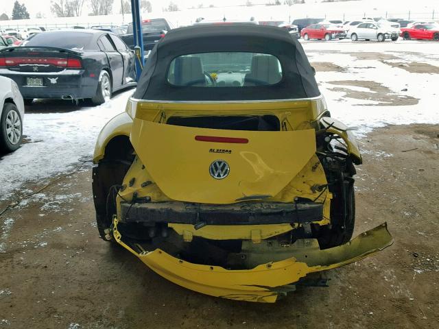 3VWPF31Y28M407469 - 2008 VOLKSWAGEN NEW BEETLE Sarı foto 9