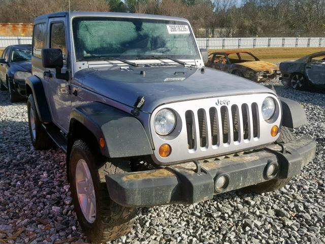 1C4AJWAG5DL706367 - 2013 JEEP WRANGLER S SILVER photo 1