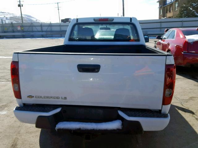 1GCCS149078204881 - 2007 CHEVROLET COLORADO WHITE photo 6