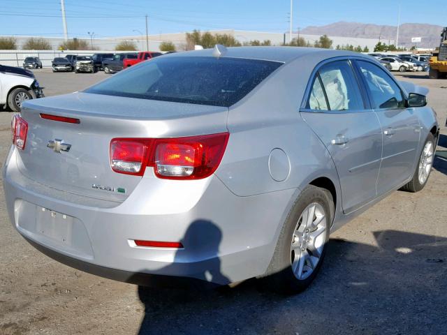 1G11D5SR7DF158753 - 2013 CHEVROLET MALIBU 1LT ვერცხლისფერი ფოტო 4