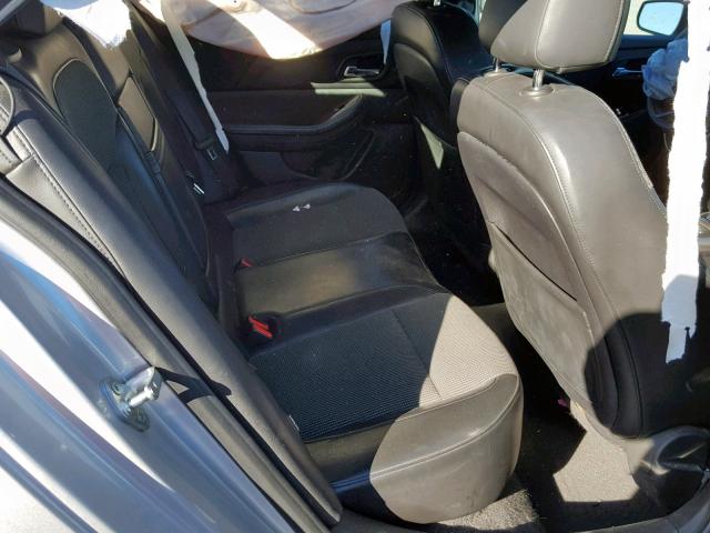 1G11D5SR7DF158753 - 2013 CHEVROLET MALIBU 1LT ვერცხლისფერი ფოტო 6