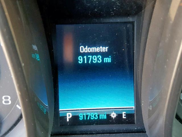 1G11D5SR7DF158753 - 2013 CHEVROLET MALIBU 1LT ვერცხლისფერი ფოტო 8