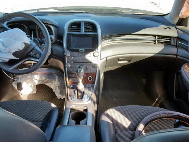 1G11D5SR7DF158753 - 2013 CHEVROLET MALIBU 1LT ვერცხლისფერი ფოტო 9