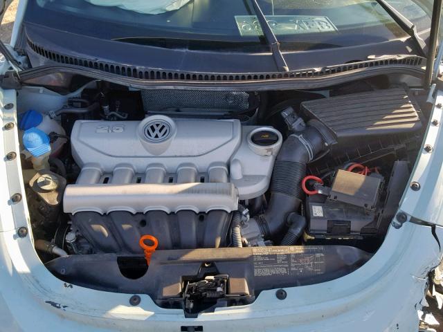 3VWPF31Y06M328069 - 2006 VOLKSWAGEN NEW BEETLE ლურჯი ფოტო 7