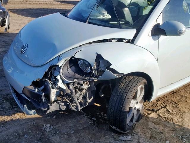 3VWPF31Y06M328069 - 2006 VOLKSWAGEN NEW BEETLE ლურჯი ფოტო 9