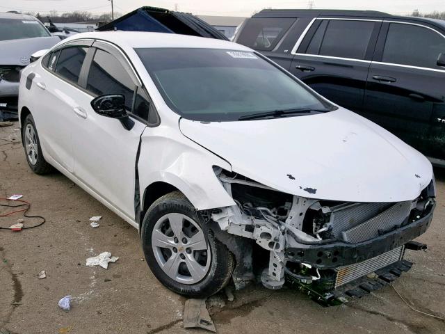 1G1BC5SM2J7120526 - 2018 CHEVROLET CRUZE LS WHITE photo 1