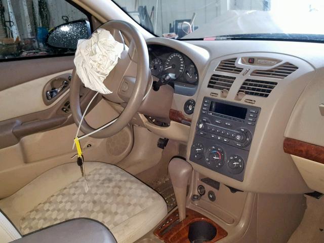 1G1ZT54805F190617 - 2005 CHEVROLET MALIBU LS GOLD photo 9