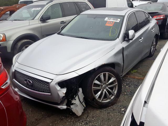 JN1BV7AR6EM684247 - 2014 INFINITI Q50 BASE  photo 2