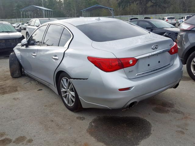 JN1BV7AR6EM684247 - 2014 INFINITI Q50 BASE  photo 3