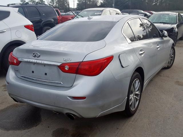 JN1BV7AR6EM684247 - 2014 INFINITI Q50 BASE  photo 4