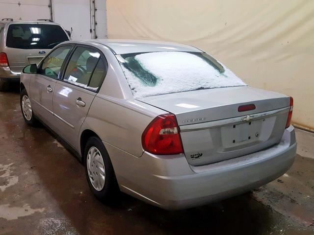 1G1ZS58F58F119087 - 2008 CHEVROLET MALIBU LS Gümüş foto 3