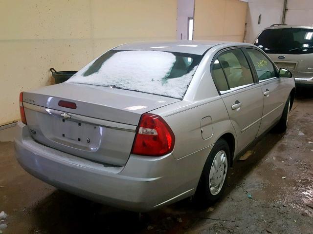 1G1ZS58F58F119087 - 2008 CHEVROLET MALIBU LS Gümüş foto 4