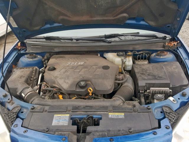 1G2ZH17N274244652 - 2007 PONTIAC G6 GT BLUE photo 7