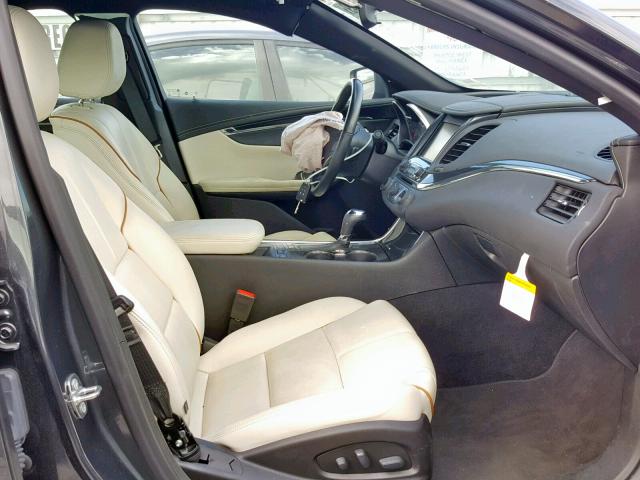 2G1105S31K9103969 - 2019 CHEVROLET IMPALA PRE GRAY photo 5