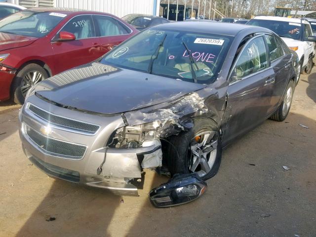 1G1ZB5E13BF150015 - 2011 CHEVROLET MALIBU LS BLACK photo 2